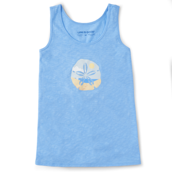 WOMEN'S CRUSHER-LITE V TANK SAND DOLLAR BEACH