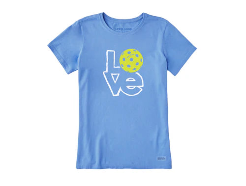 WOMEN'S CRUSHER TEE LOVE PICKLEBALL