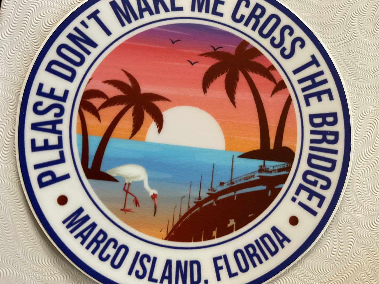 Sticker Marco Don’t Take me Over the Bridge