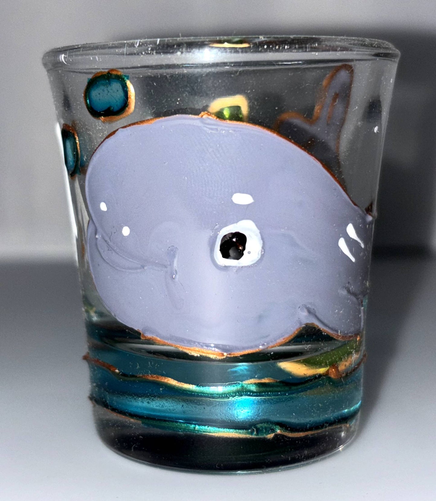Small Hand Painted Shot Glasses