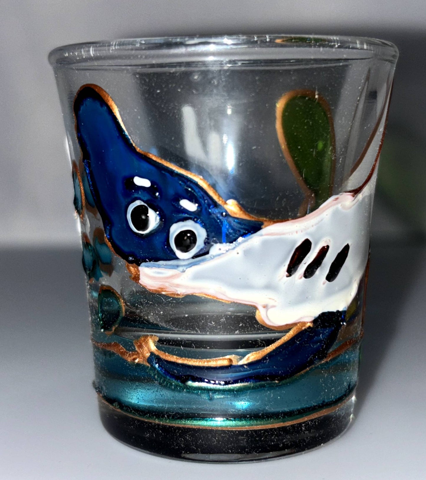 Small Hand Painted Shot Glasses