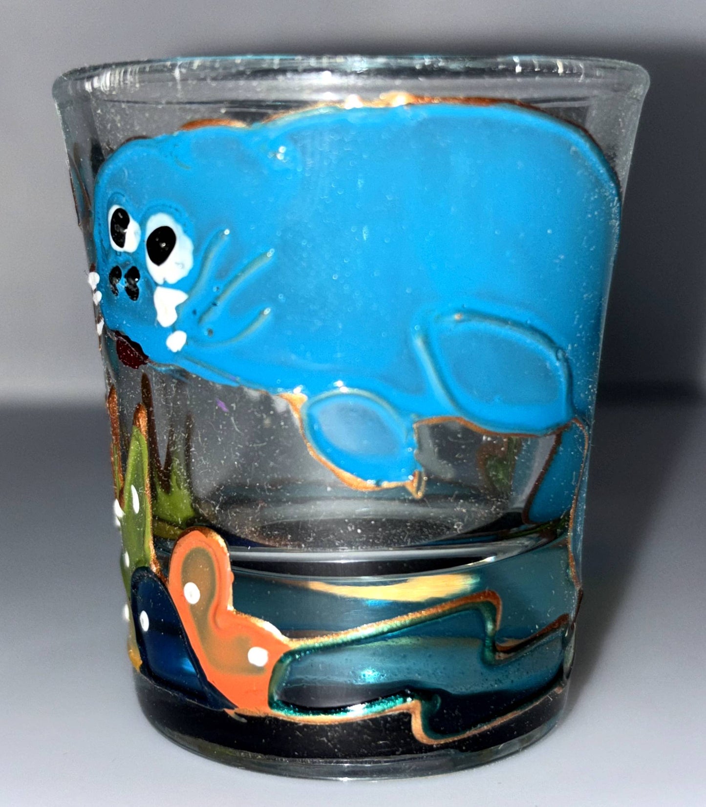 Small Hand Painted Shot Glasses