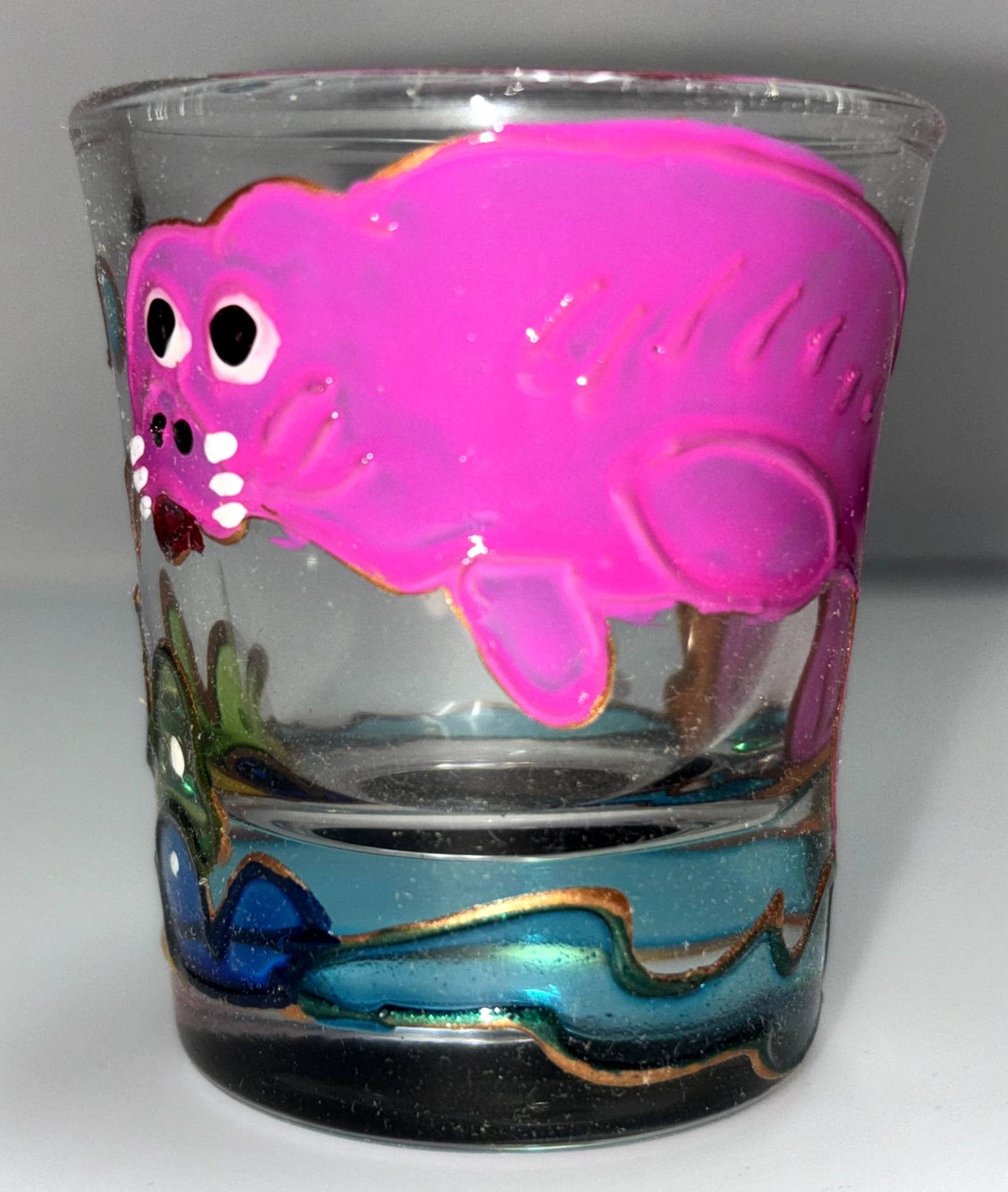 Small Hand Painted Shot Glasses