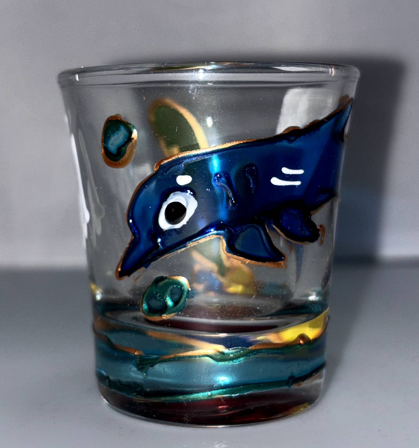 Small Hand Painted Shot Glasses