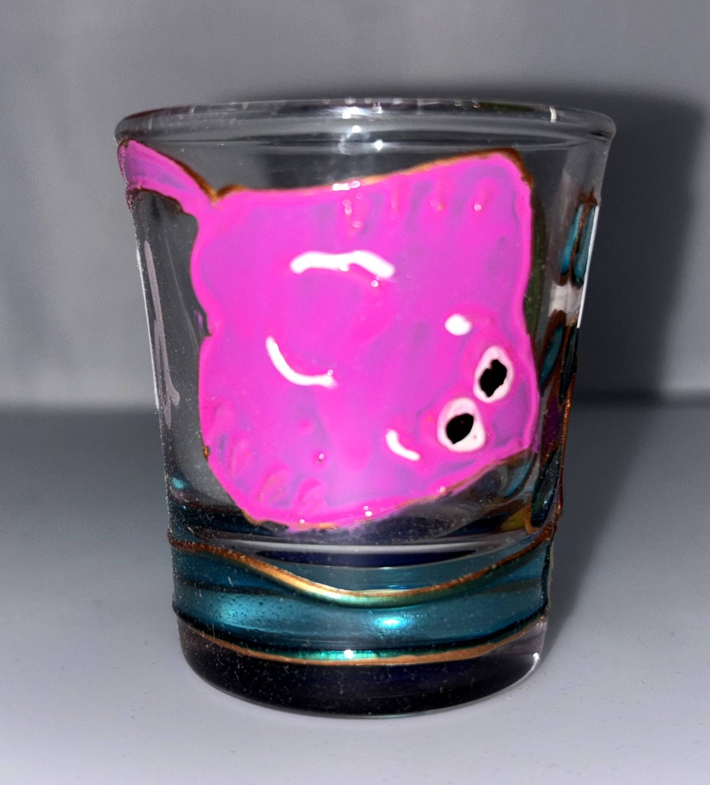 Small Hand Painted Shot Glasses