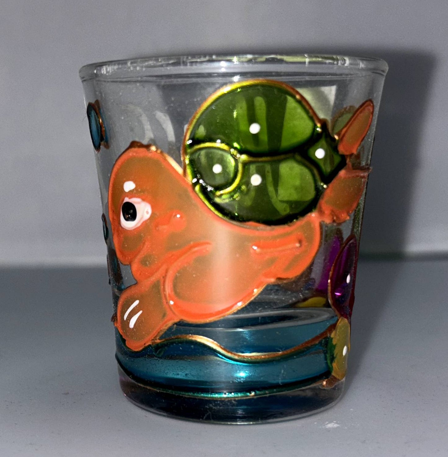 Small Hand Painted Shot Glasses