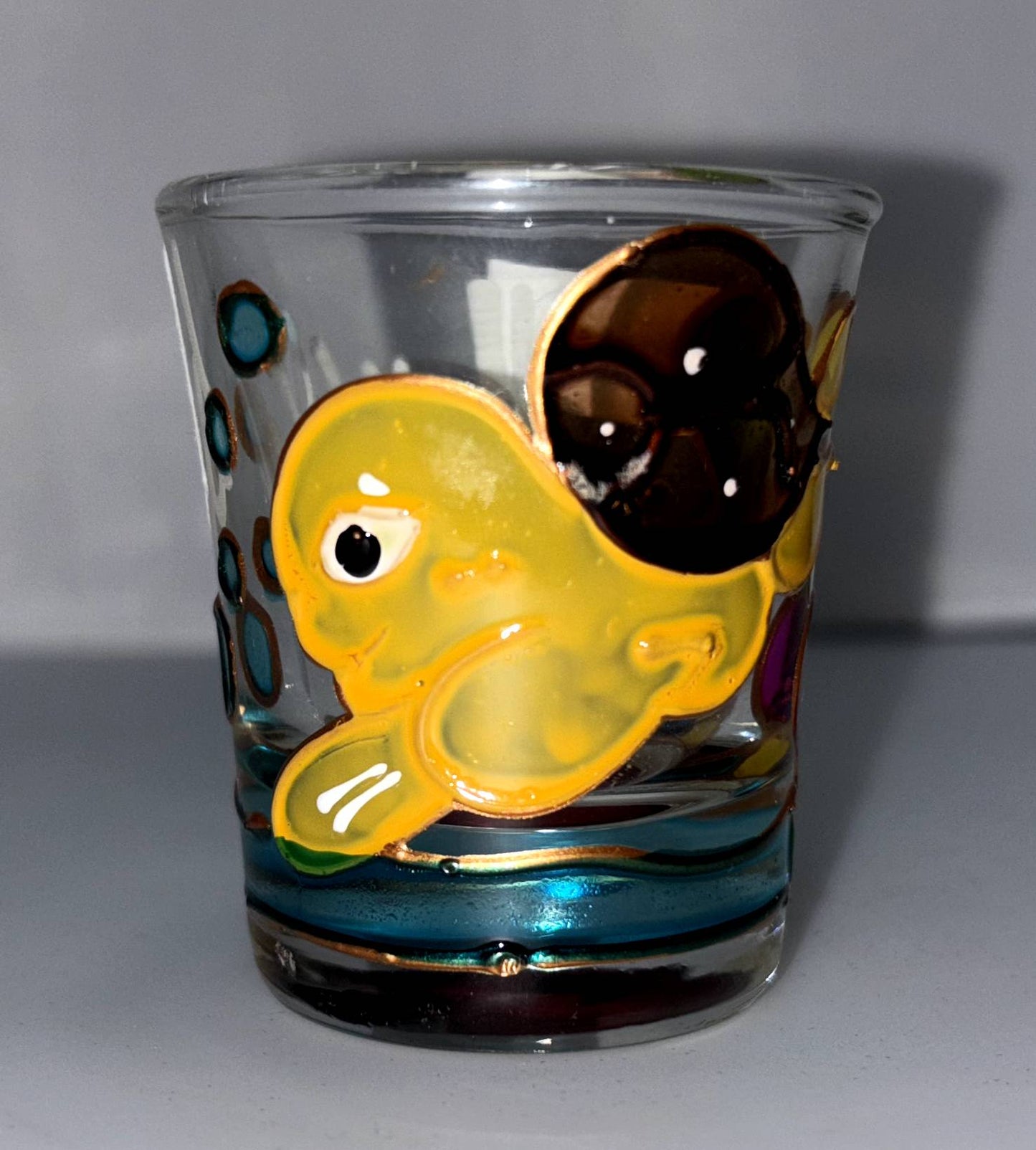 Small Hand Painted Shot Glasses