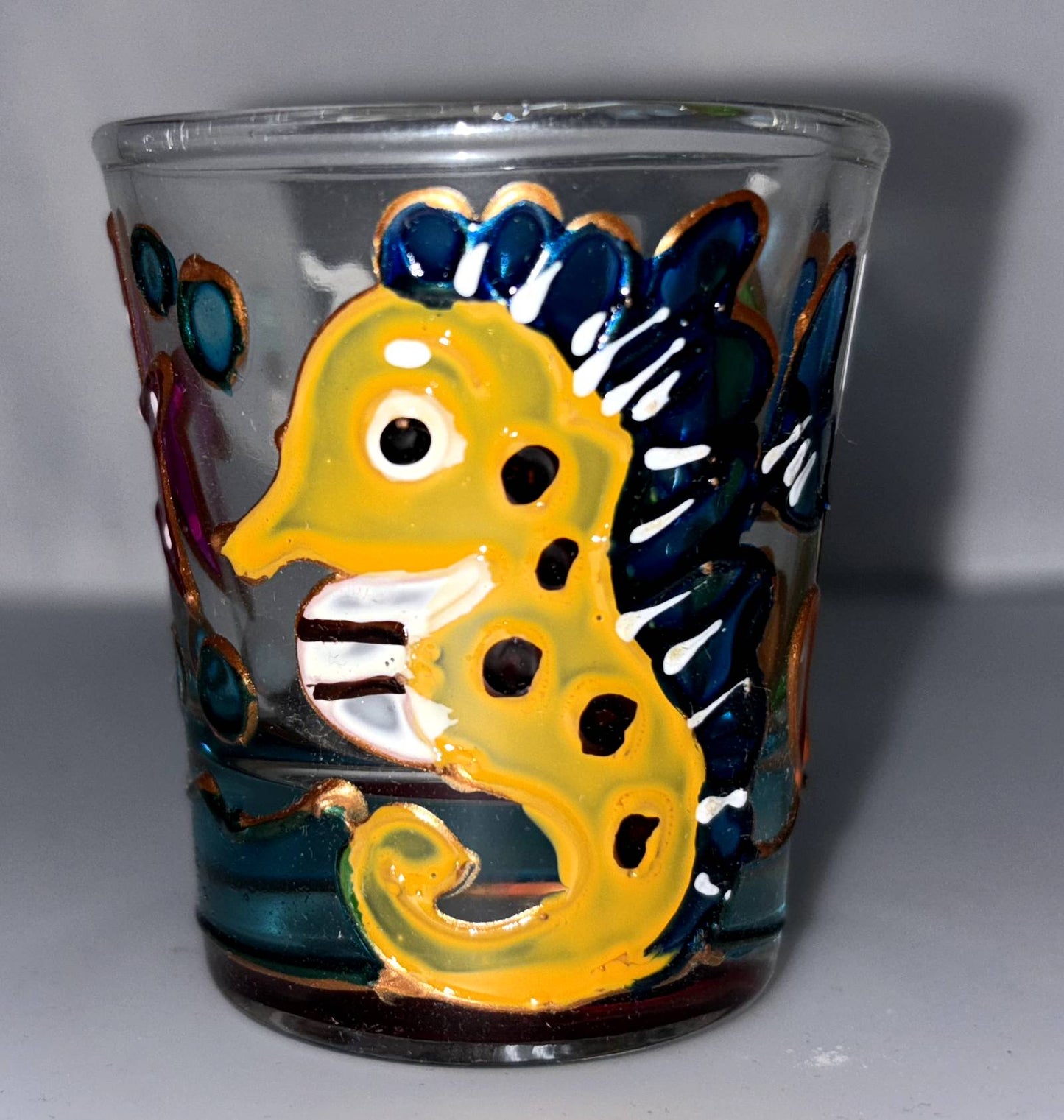Small Hand Painted Shot Glasses