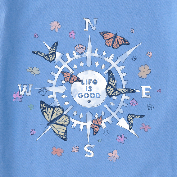 WOMEN'S BUTTERFLY COMPASS CRUSHER-LITE