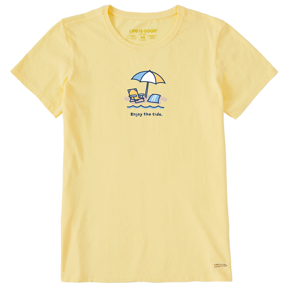 WOMEN'S CRUSHER TEE ENJOY THE TIDE