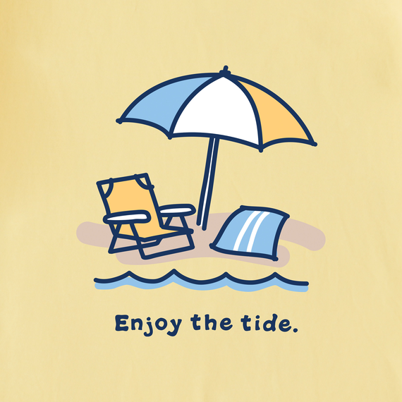 WOMEN'S CRUSHER TEE ENJOY THE TIDE