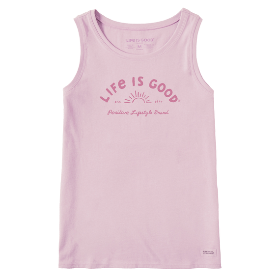 WOMEN'S LIFE IS GOOD POSITIVE LIFESTYLE TANK