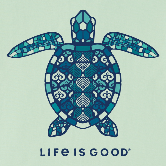 WOMEN'S TURTLE MANDALA CRUSHER TANK
