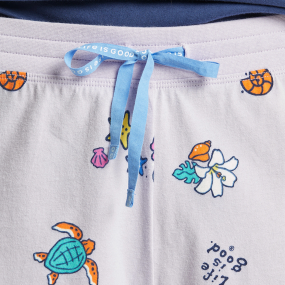 WOMEN'S OCEAN MAGIC LIGHTWEIGHT SLEEP SHORTS