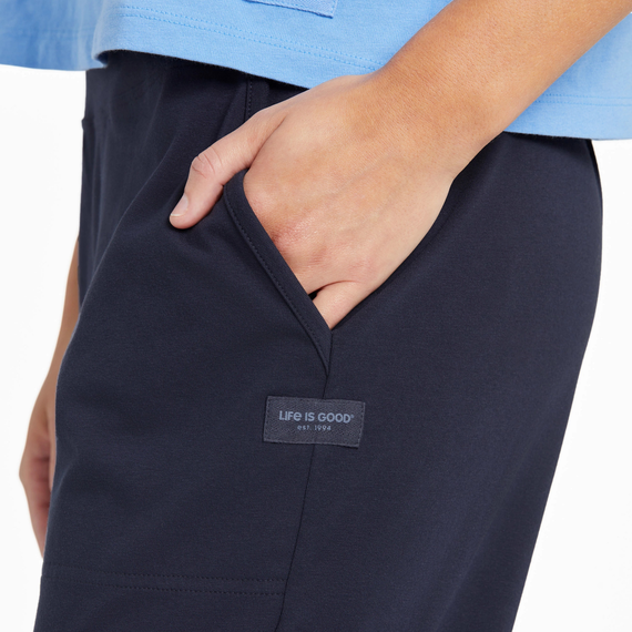 WOMEN'S SOLID CRUSHER JOGGER BLUE