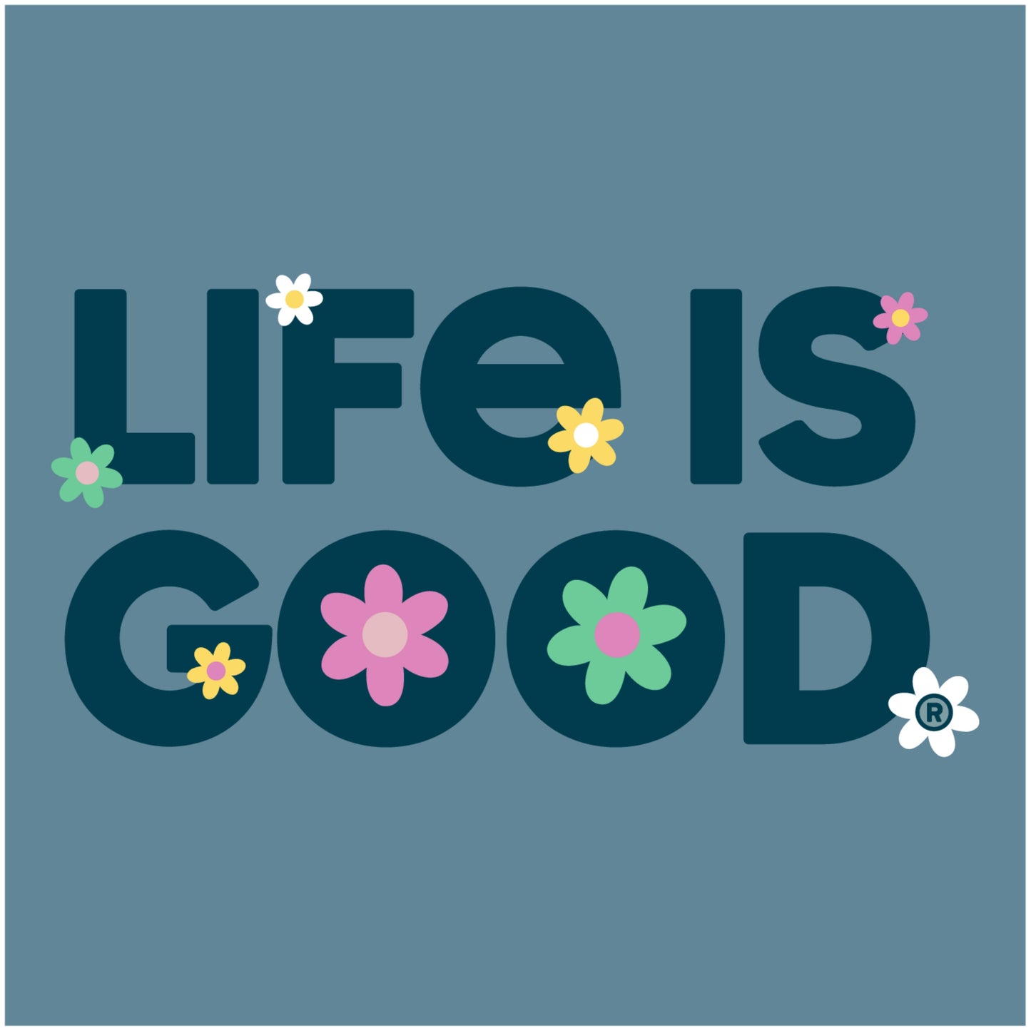JAKE'S MUG LIFE IS GOOD DAISIES