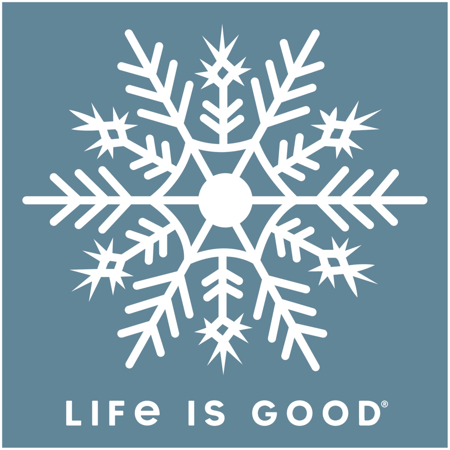 JAKE'S MUG WATERCOLOR SNOWFLAKE