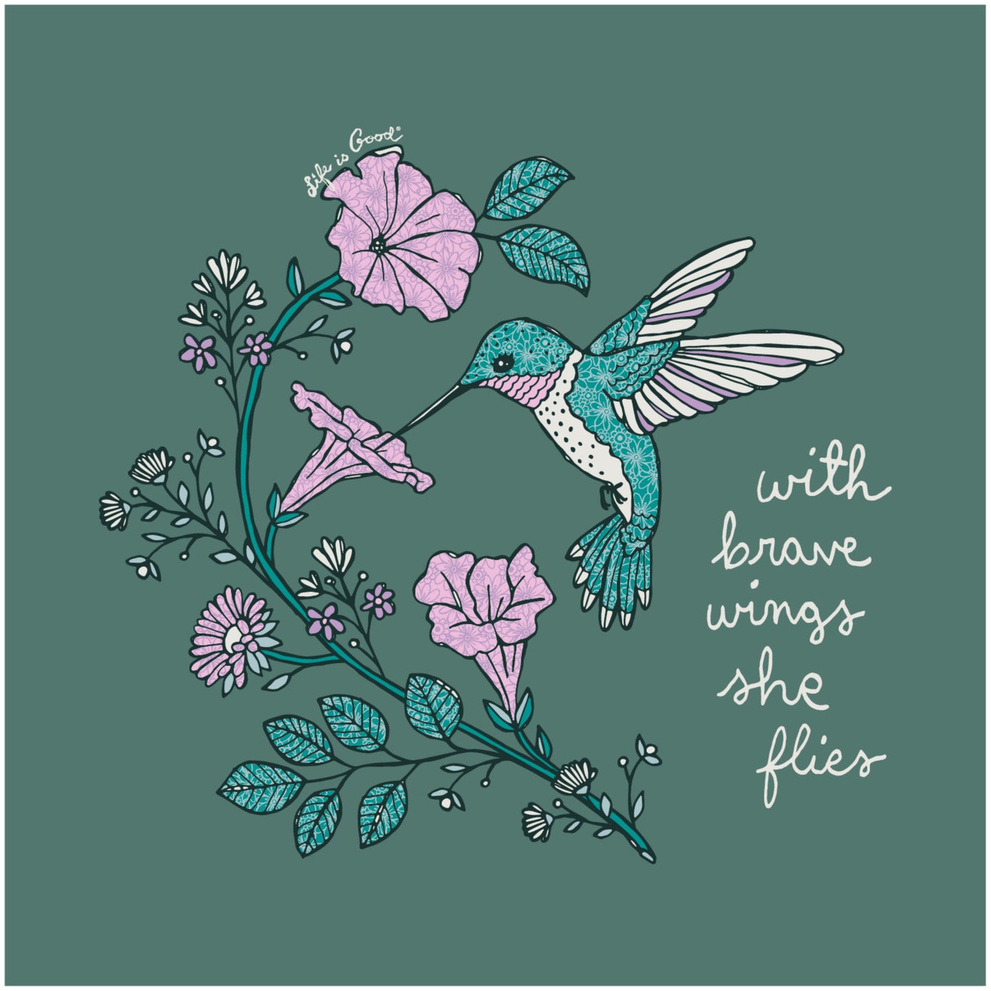 WOMEN'S HUMMINGBIRD BRAVE WINGS CRUSHER