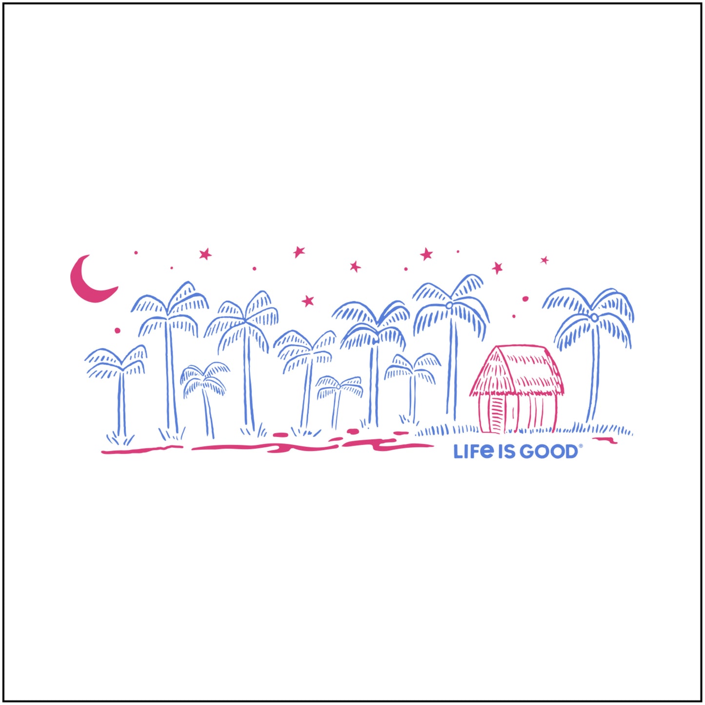 WOMEN'S TAHITIAN MOONSCAPE LONG SLEEVE C