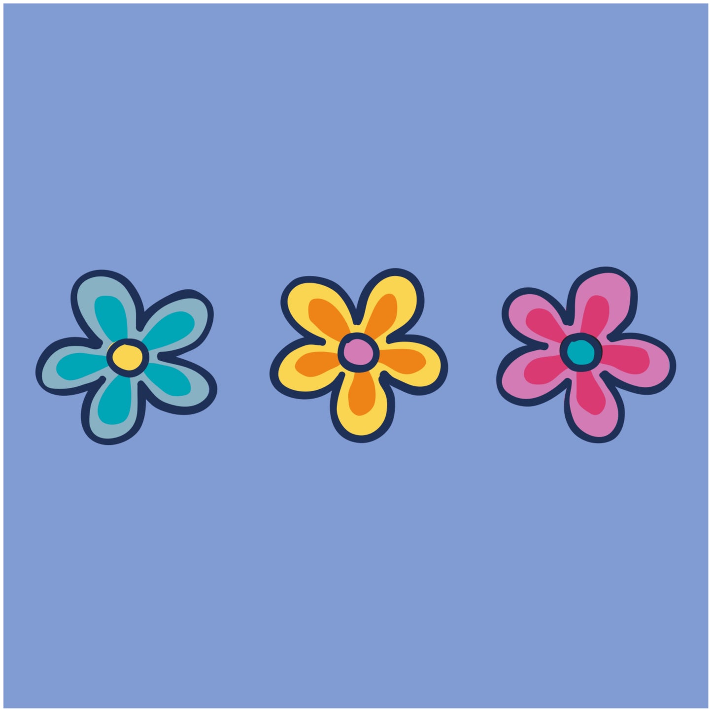 THREE DAISIES CHILL CAP VISOR
