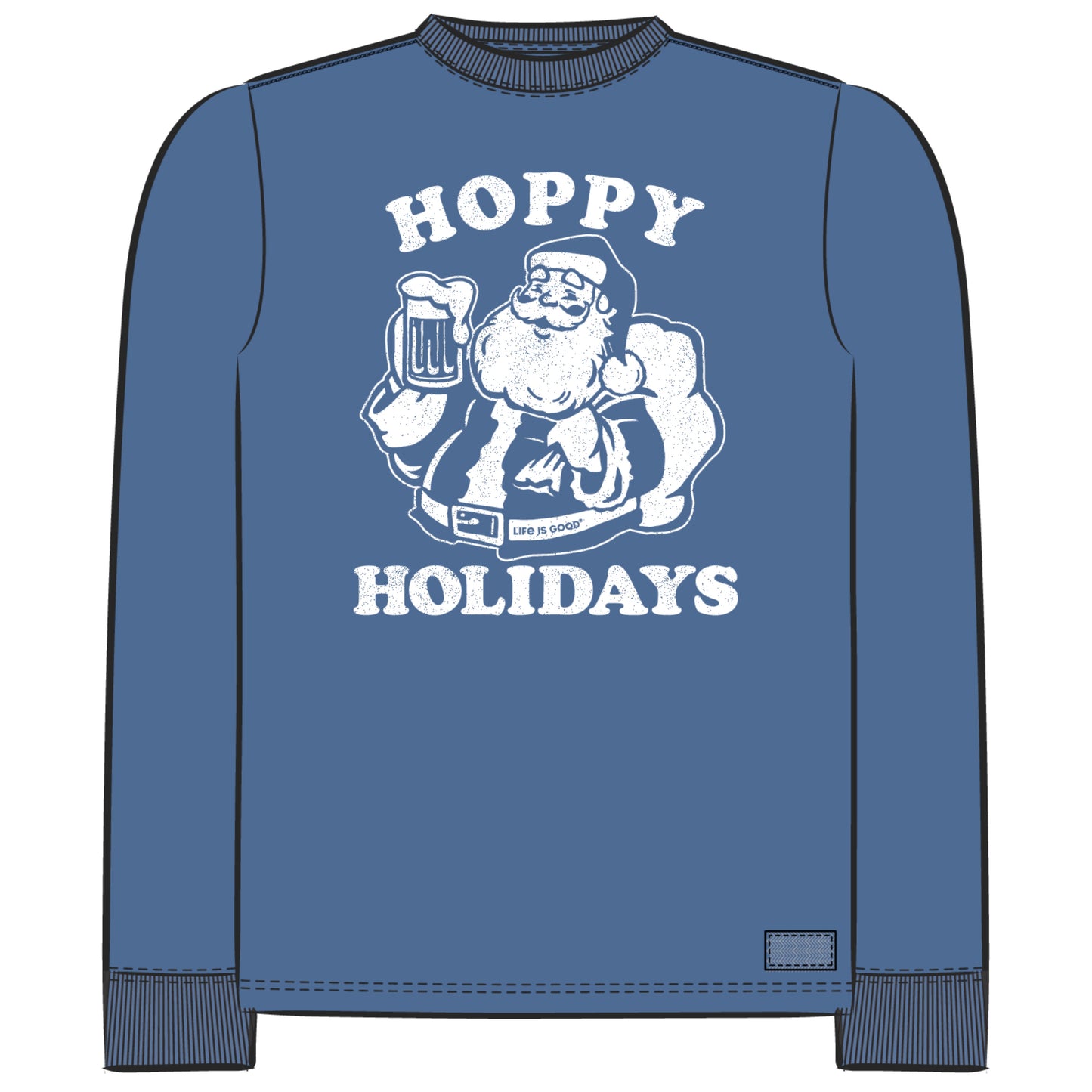 MEN'S SANTA HOPPY HOLIDAYS LONG SLEEVE C