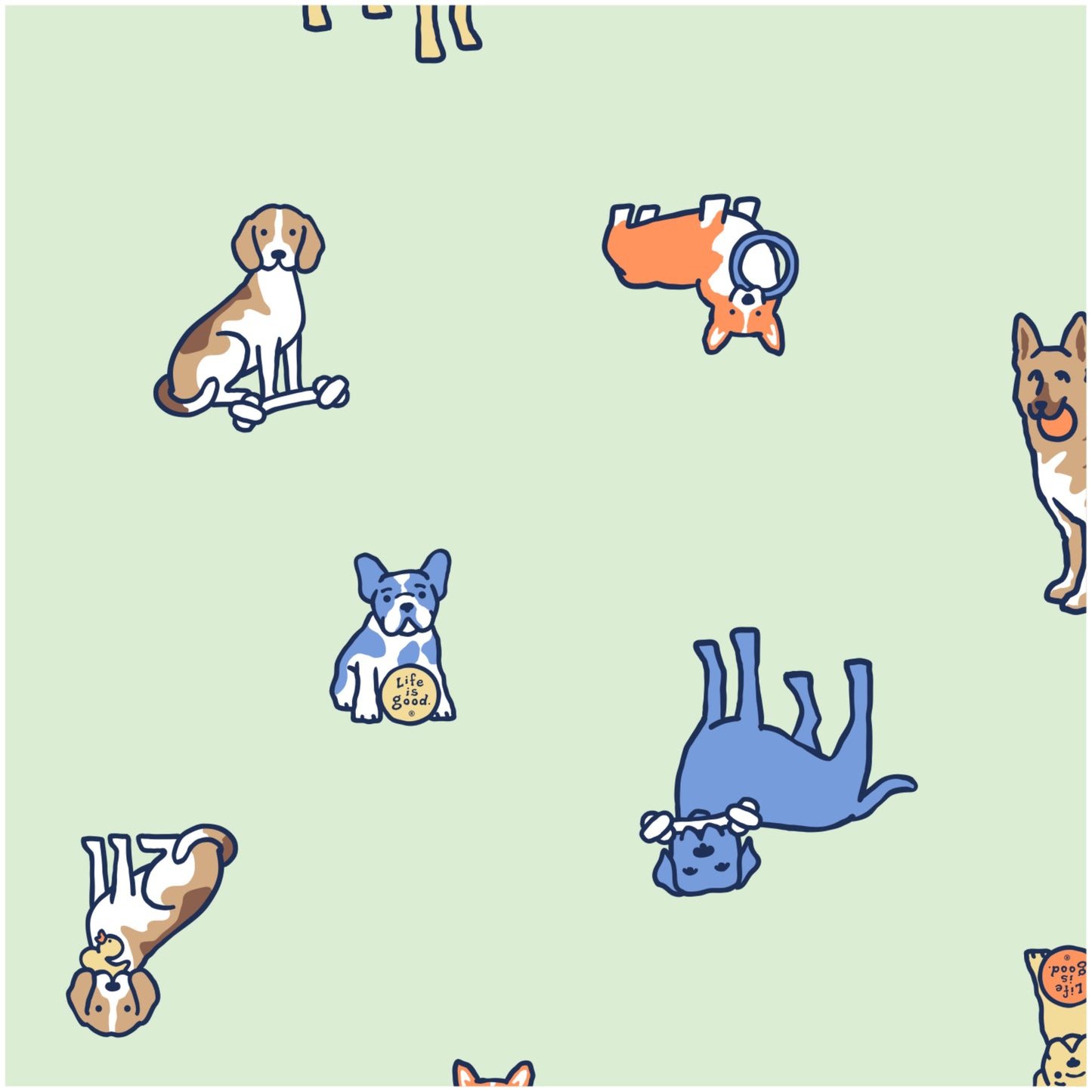 WOMEN'S VINTAGE DOG SLEEP PANTS