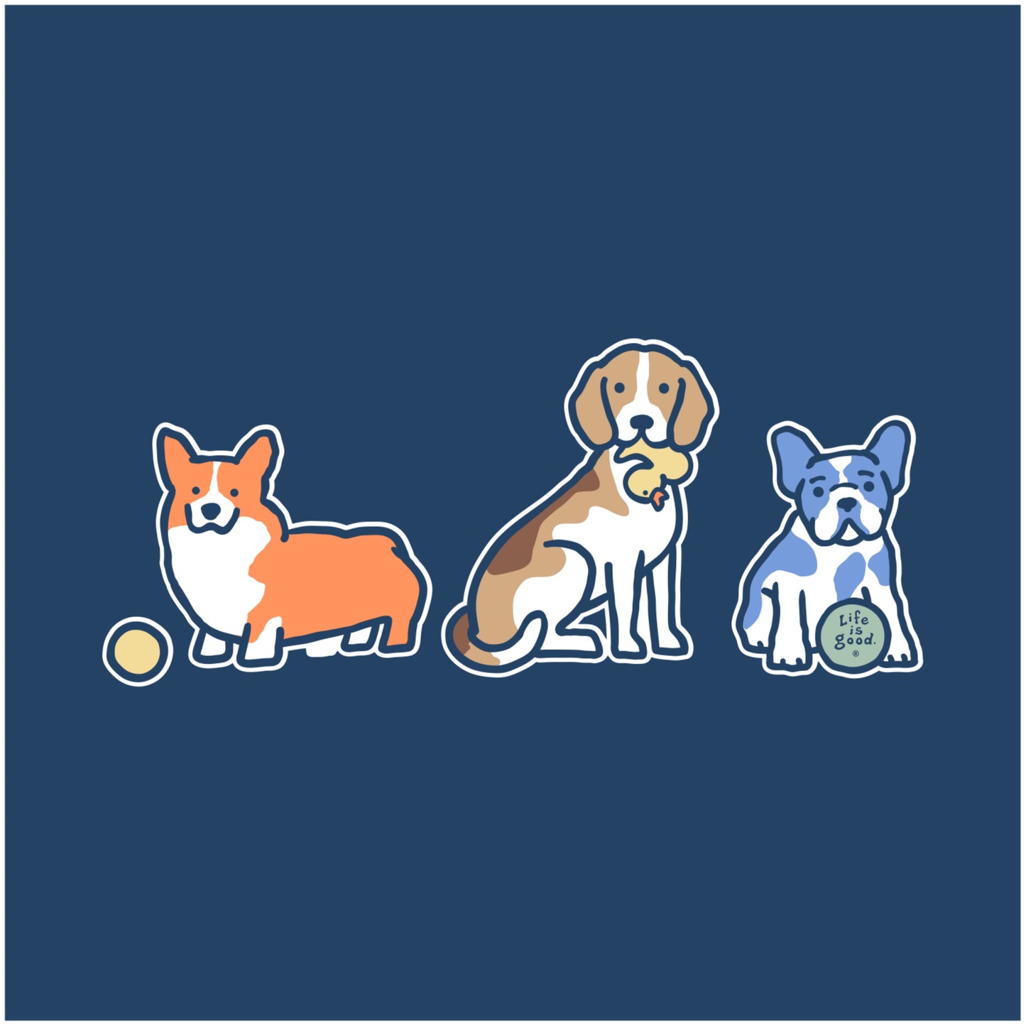 WOMEN'S DOG PLAYDATE SNUGGLE UP RELAXED