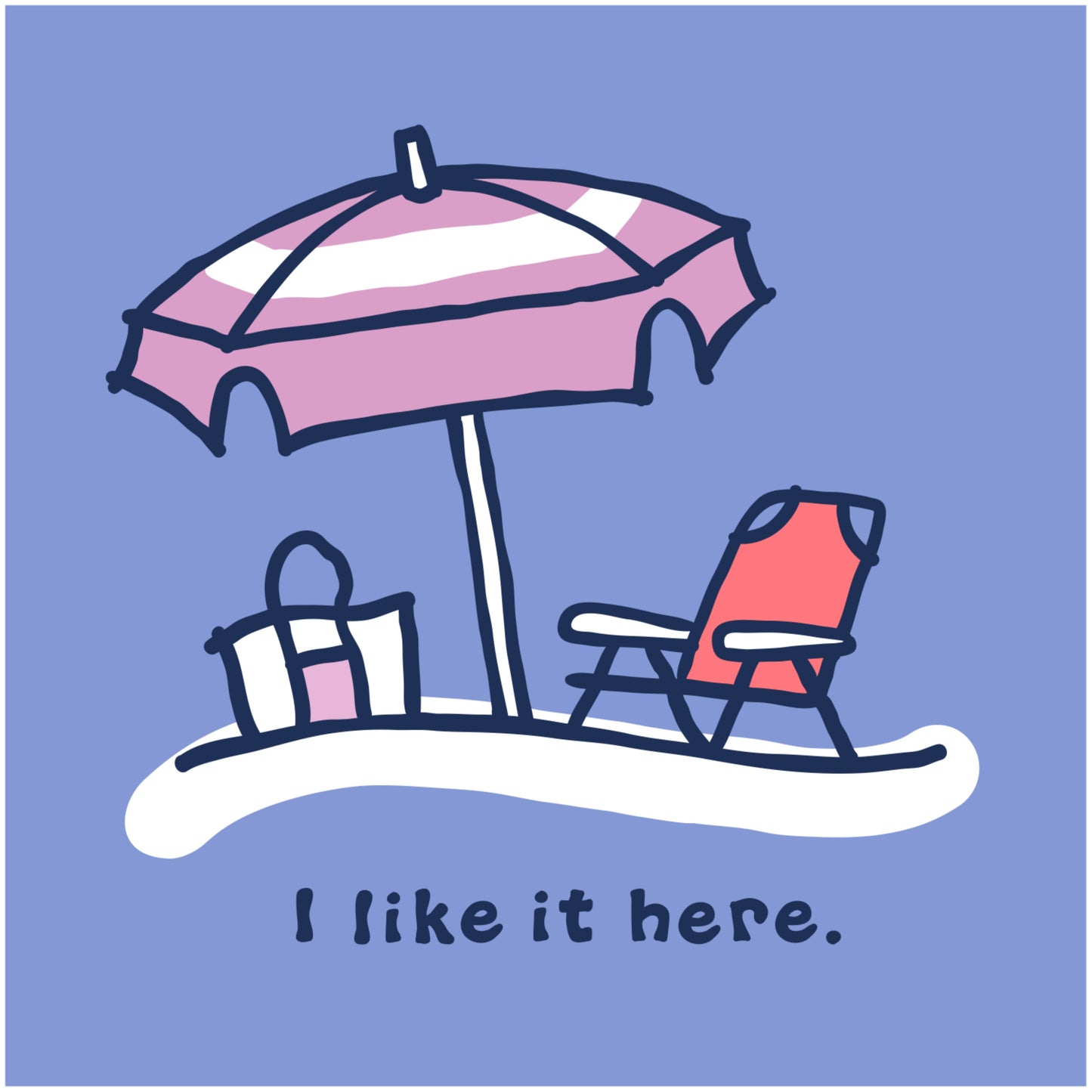 WOMEN'S I LIKE IT HERE LIGHTWEIGHT SLEEPWEAR