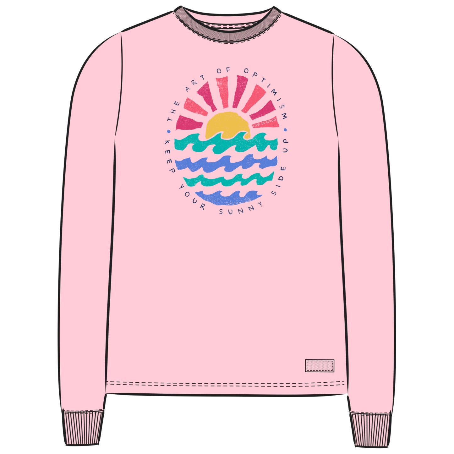 WOMEN'S QUIRKY SUN OCEAN SUNNY SIDE UP