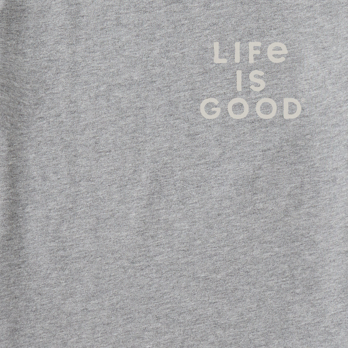 Men's Diversified Port Fish Short Sleeve Crusher Tee - Heather Gray