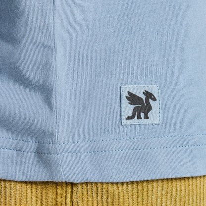 Men's Coastal Calm Seam Long Sleeve Crusher Tee - Slate Blue