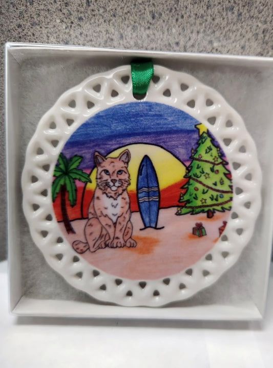 2026 Christmas Island Style Ornament – Marco Island Keepsake