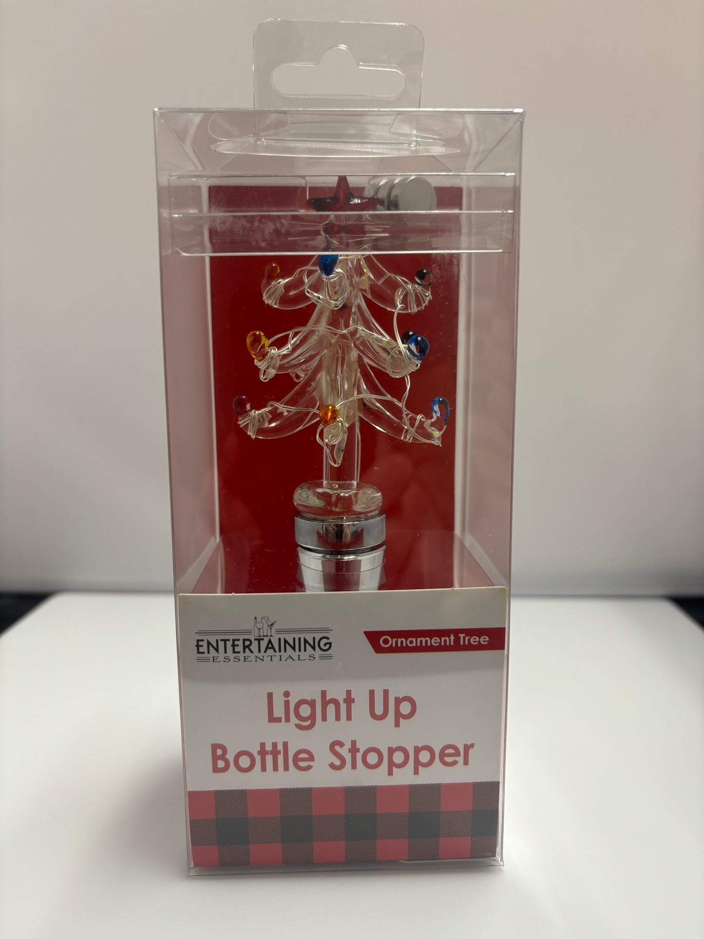 Light Up Tree Bottle Stopper