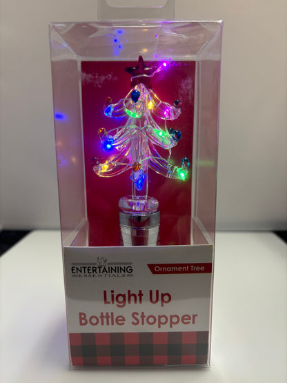 Light Up Tree Bottle Stopper