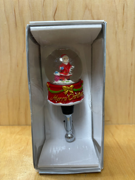 Santa Bottle Stopper