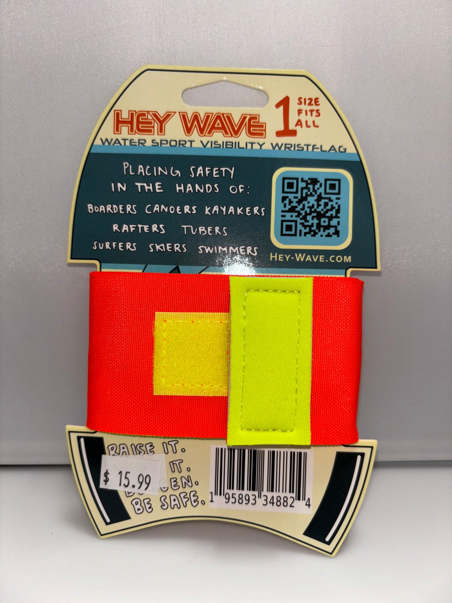 Hey Wave Wristflag Single