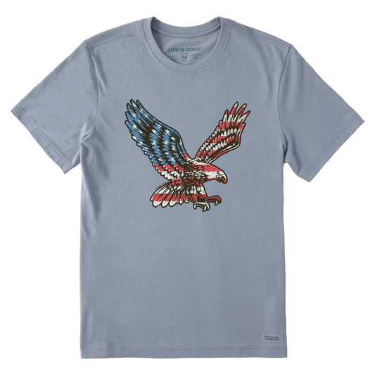 MEN'S EAGLE FLAG CRUSHER TEE