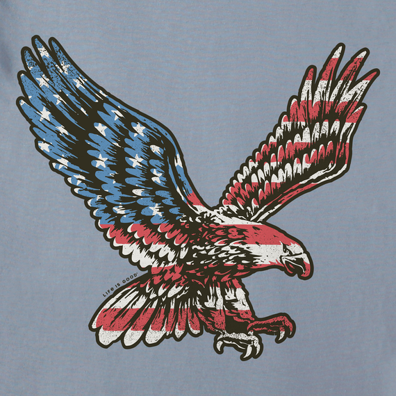 MEN'S EAGLE FLAG CRUSHER TEE