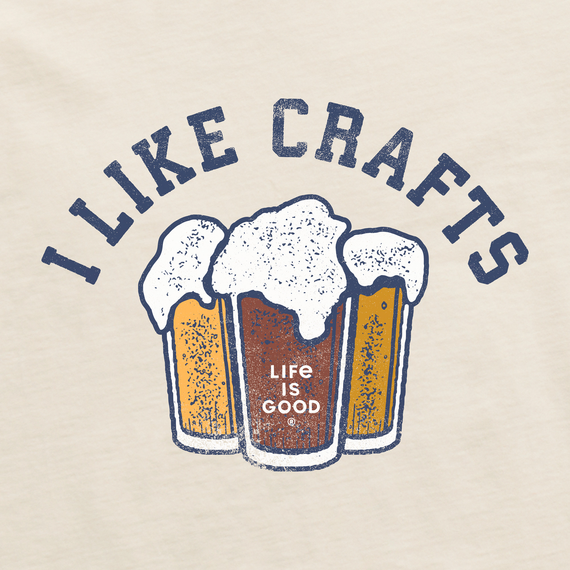 MEN'S CRUSHER TEE I LIKE CRAFTS BEER