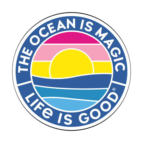 4" MAGNET THE OCEAN IS MAGIC COIN