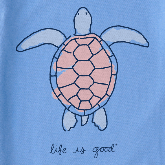 WOMEN'S CRUSHER-LITE WATERCOLOR TURTLE