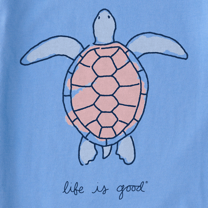 WOMEN'S CRUSHER-LITE WATERCOLOR TURTLE