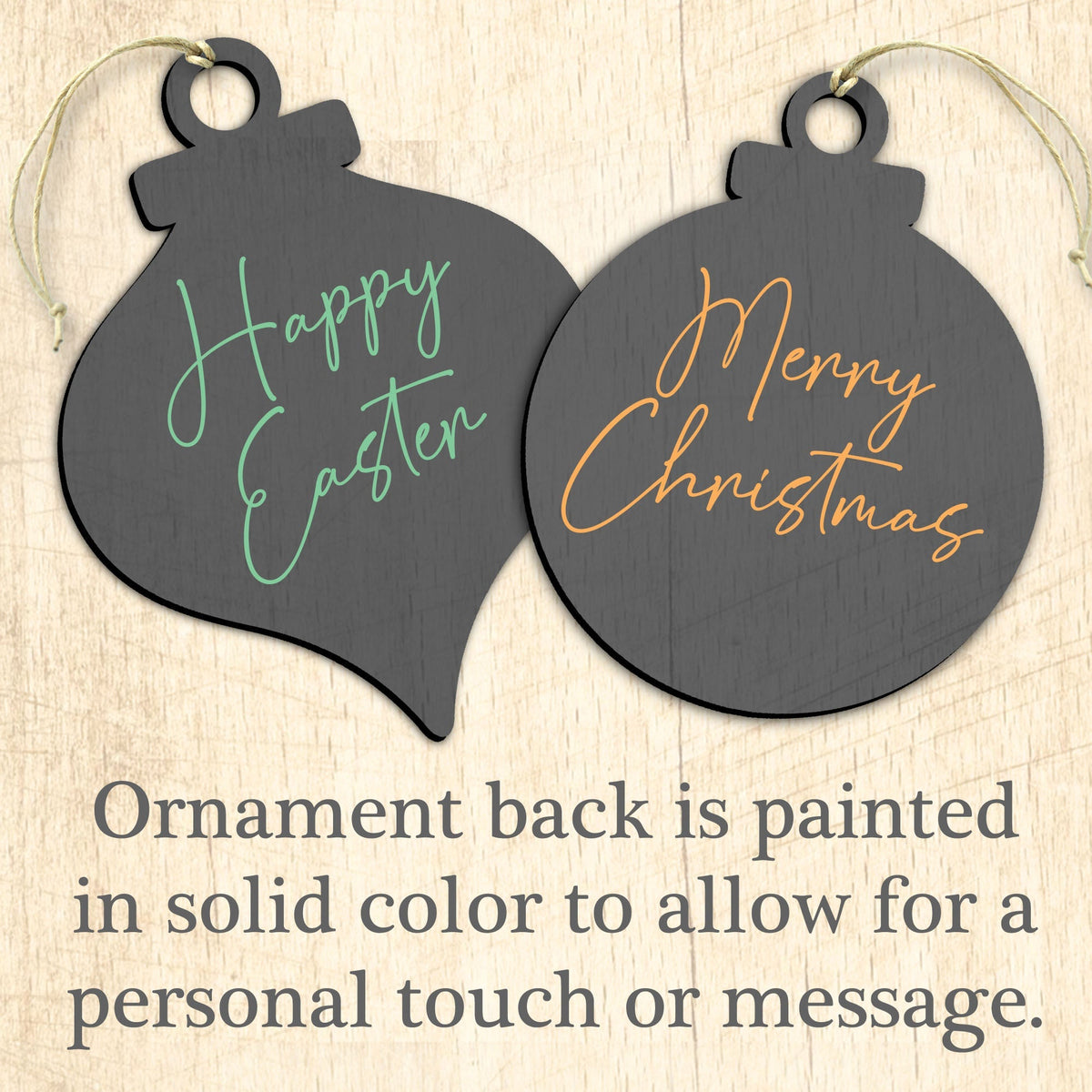Beach Themed Ornaments - Santa's Surf Wooden Ornaments by G.Debrekht Coastal Holiday Decor - 8688187