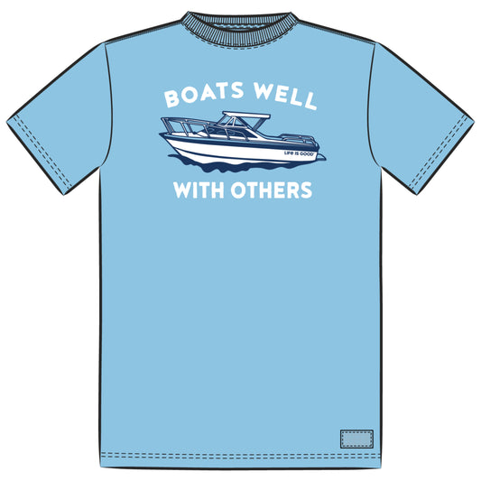 MEN'S BOATS WELL WITH OTHERS SHORT SLEEV