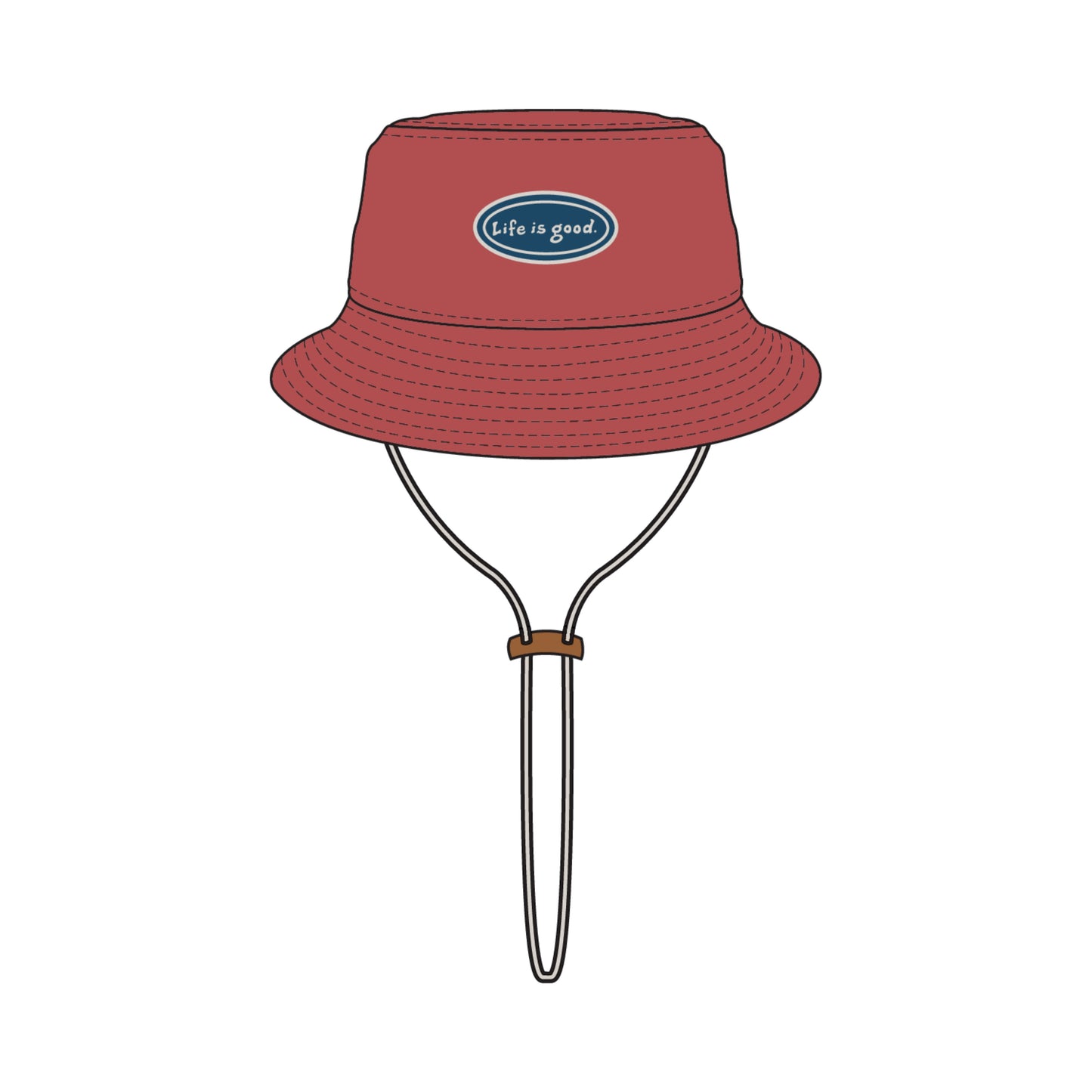 ADULT UNISEX LIG VINTAGE OVAL BUCKET HAT