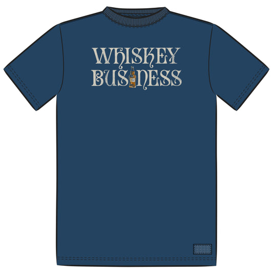 MEN'S WHISKEY BUSINESS BOTTLE CRUSHER T