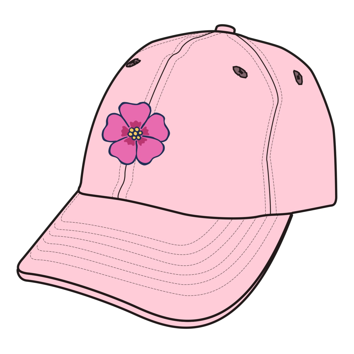 VINTAGE HIBISCUS CHILL CAP