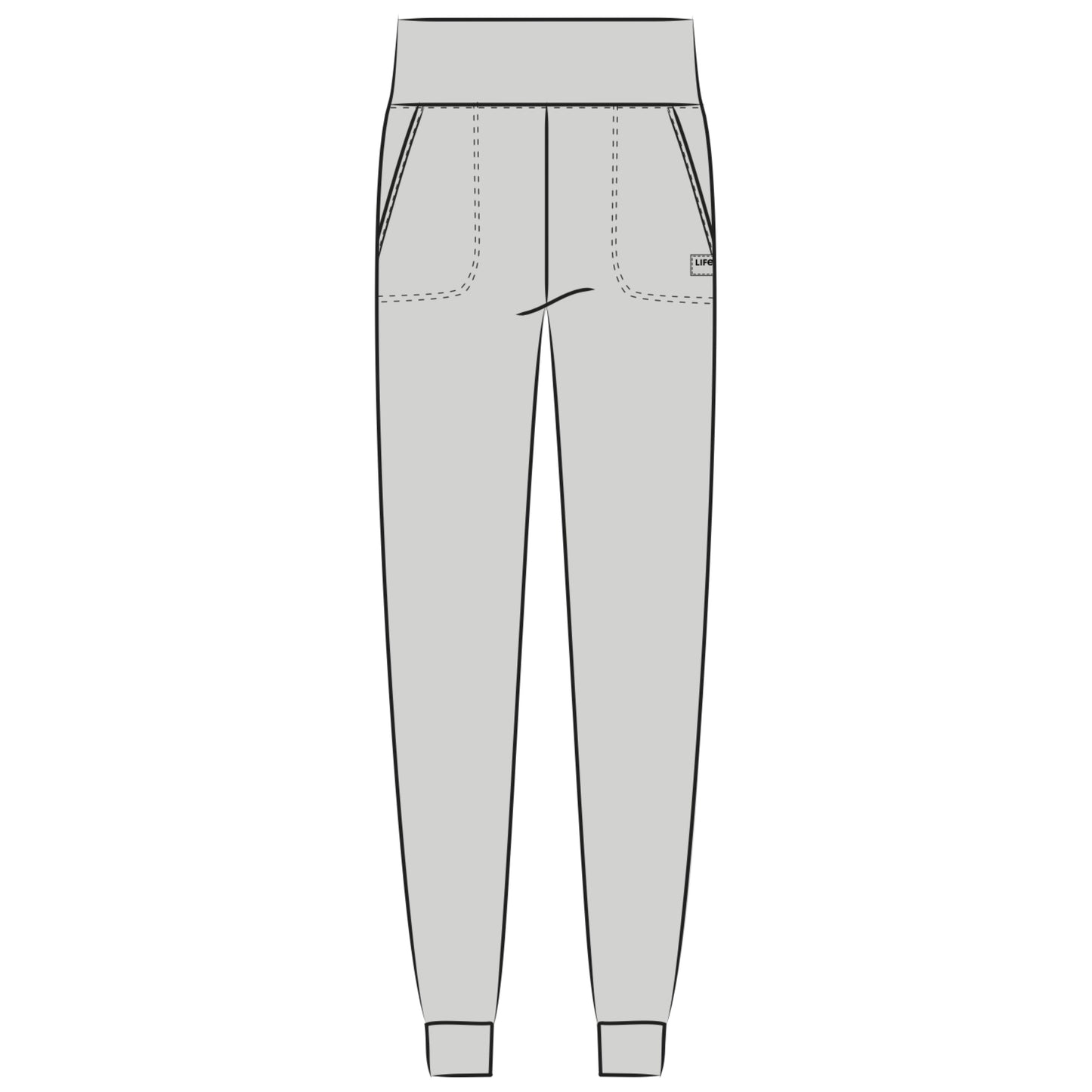 WOMEN'S SOLID CRUSHER-FLEX JOGGER GREY