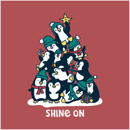 KIDS SHINE ON PENGUINS CRUSHER TEE