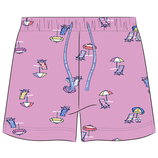 WOMEN'S BEACH LIFE LIGHTWEIGHT  SLEEP SHORTS